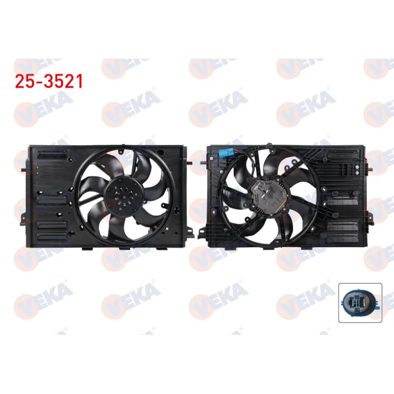 Renault Megane IV 1.5 Dci Euro 6 Fan Motoru Davlumbazlı 25-3521 214811275R