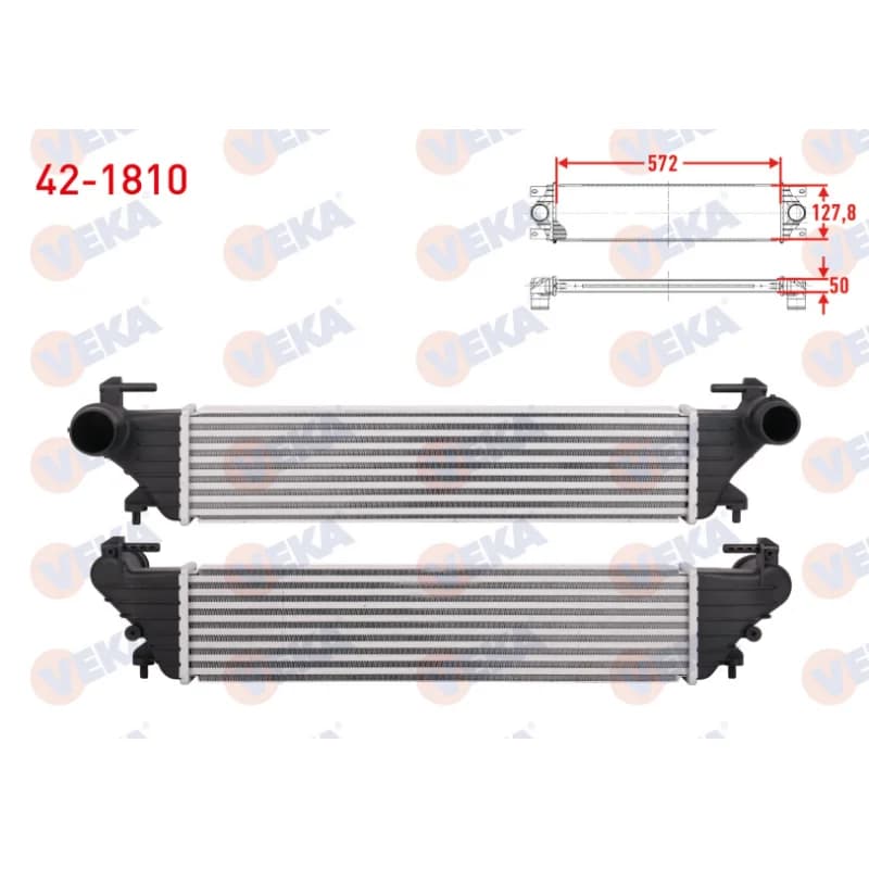 Fiat Egea 1.3 Multijet İntercooler Turbo Radyatörü 42-1810 51887954 51964106